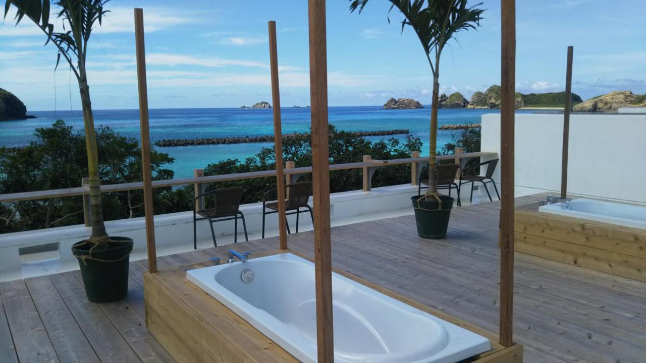 Blue Suites Hanamuro On The Beach Zamami Exterior foto